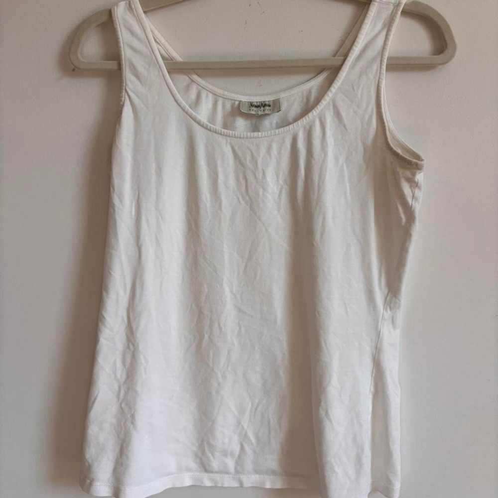 VTG white tank top from Neiman Marcus